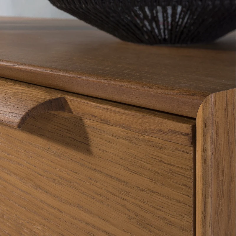 Kommode aus rustikalem Eichenholz LEO 12 | LoftStory