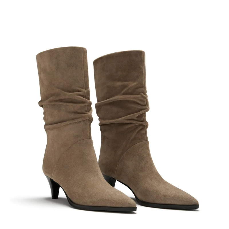 Vendôme Margot Taupe Suede Stiefel IB54005-178-36