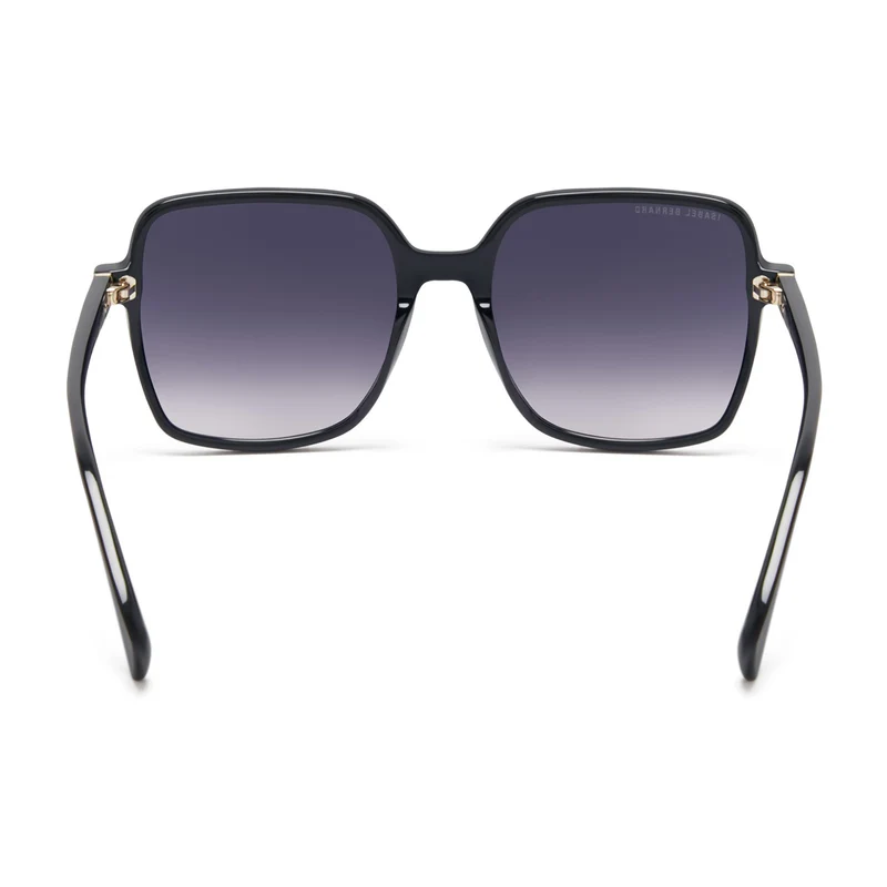 Isabel Bernard La Villette Rene Schwarz Quadratisch Sonnenbrille IB400000-01-01