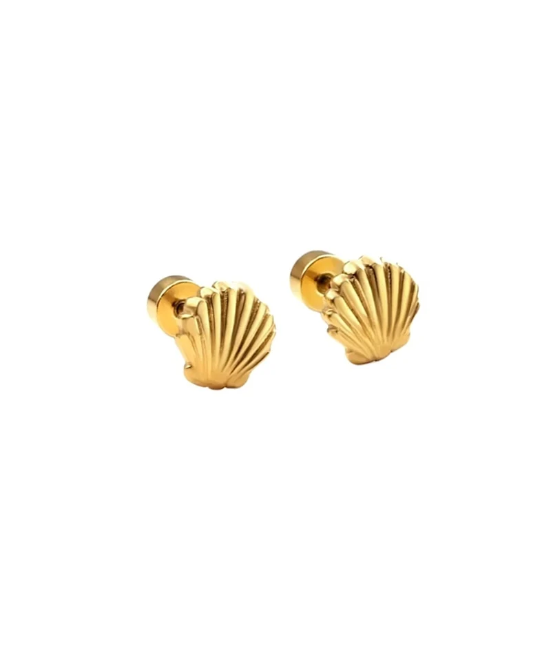 Muschel Piercing Ohrring