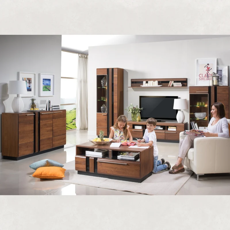 TV-Möbel aus Eichenholz PORTI 25 | LoftStory