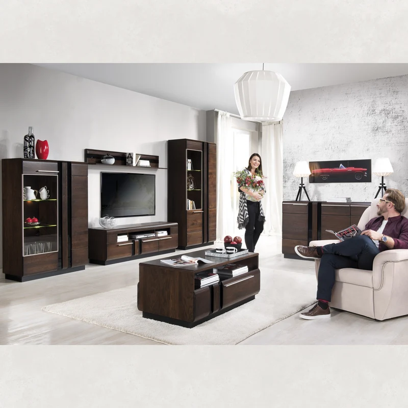 TV-Möbel aus Eichenholz PORTI 25 | LoftStory