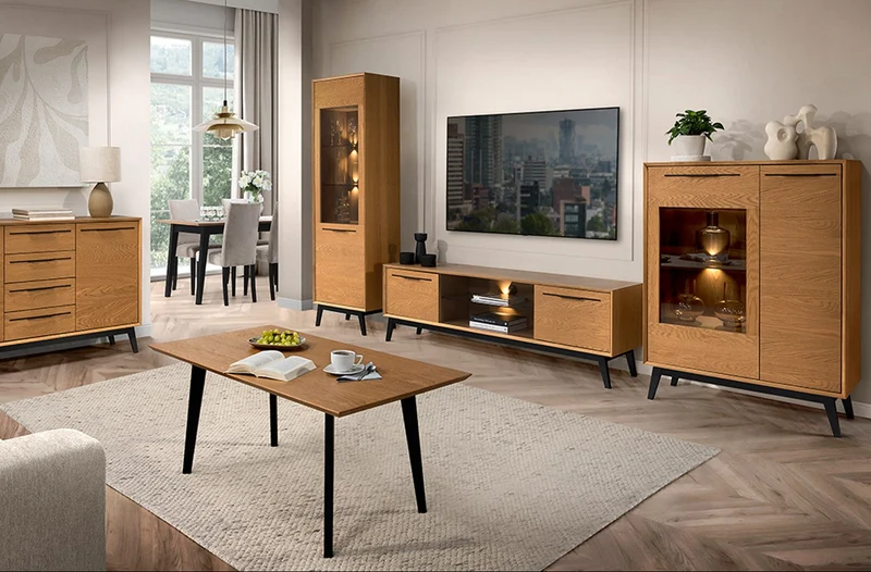 Vitrine aus Eichenholz LAZURE 15 | LoftStory