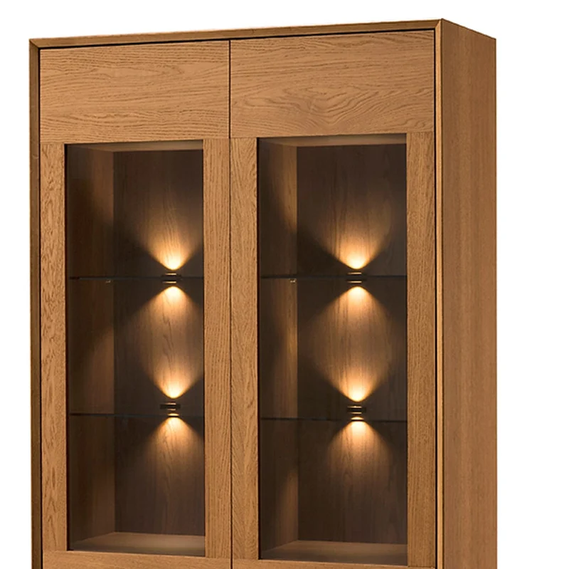 Vitrine aus Eichenholz LAZURE 12 | LoftStory