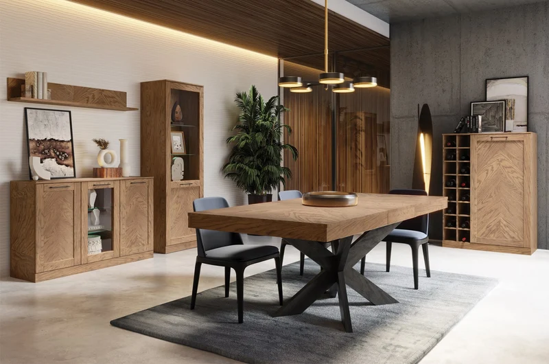 Ausziehbarer Esstisch aus Eichenholz COZY 39 | LoftStory