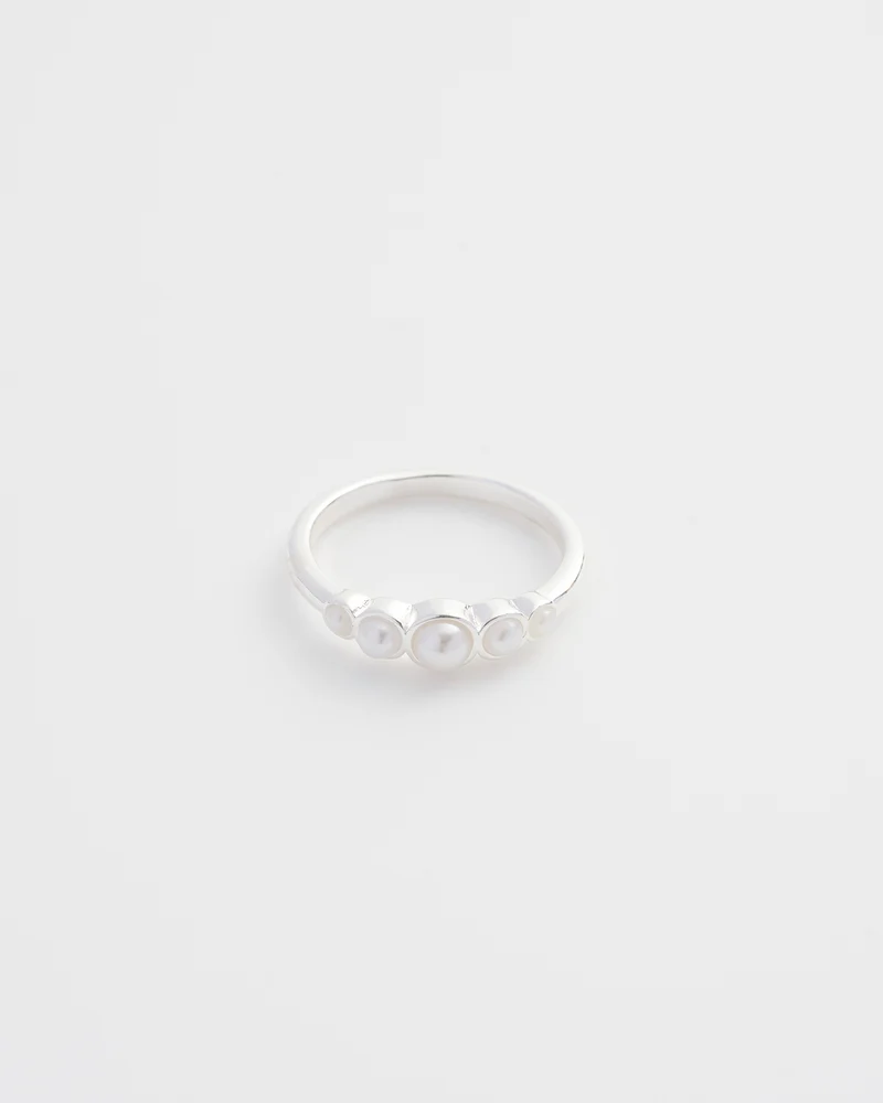 Pearl Silver Ring