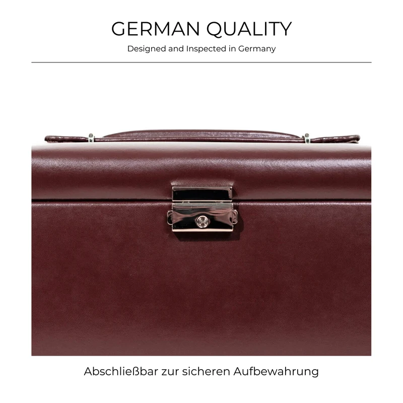 CLASSICO Schmuckkasten Glatt-Leder