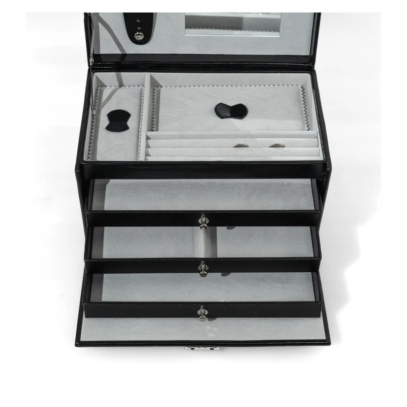 CLASSICO Schmuckkasten Glatt-Leder