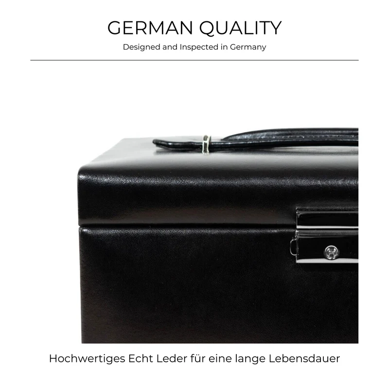 CLASSICO Schmuckkasten Glatt-Leder