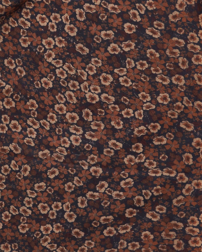 Deco Blooms Ditsy Scarf in Black
