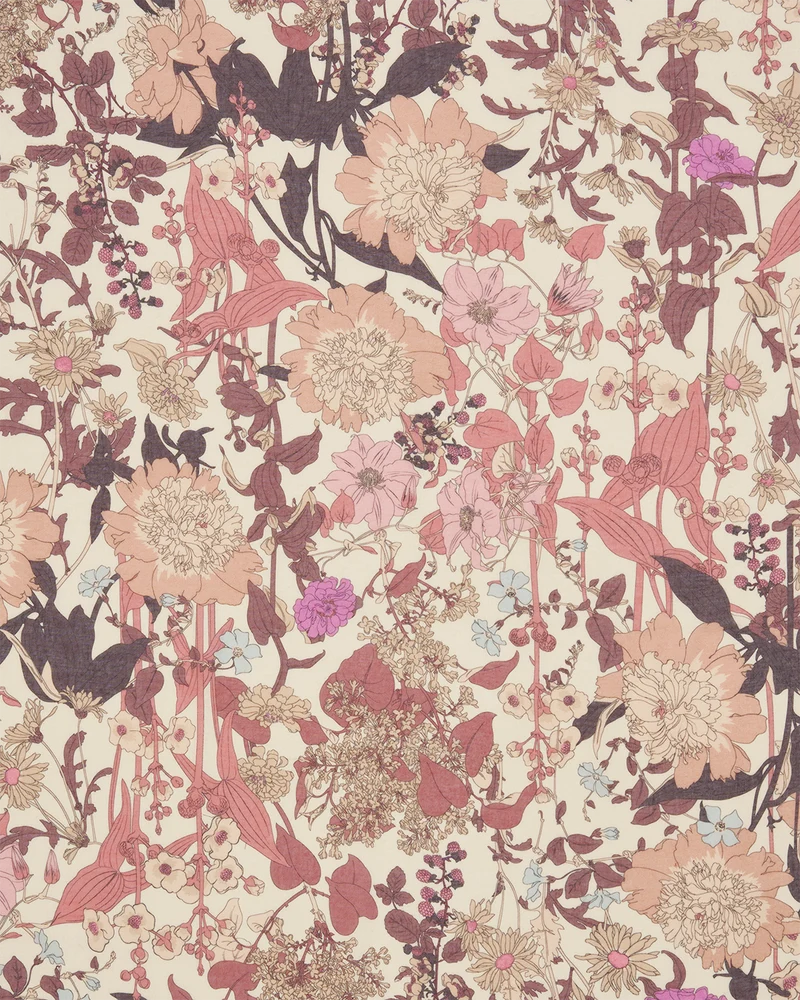 Deco Blooms Candy Lightweight Scarf in Pink