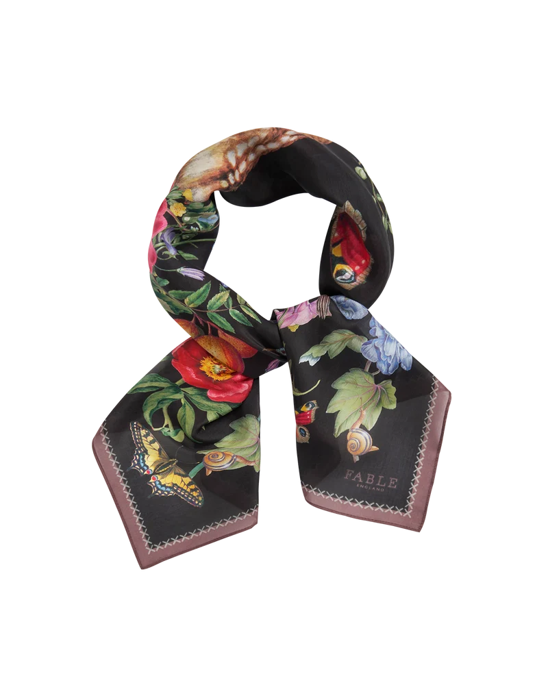 Alice's Garden Square Scarf