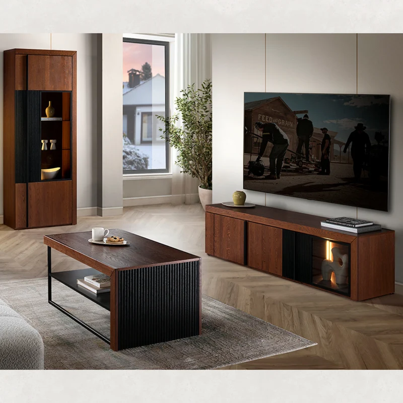 TV-Möbel aus Eichenholz PARIS 25 | LoftStory