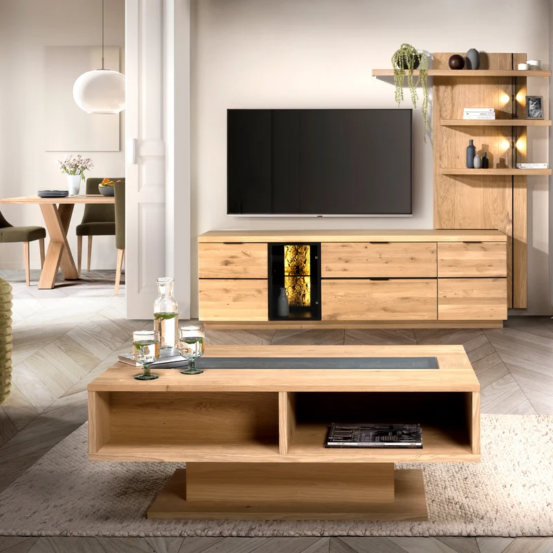 Couchtisch aus Eichenholz NAPOLI 41 | LoftStory