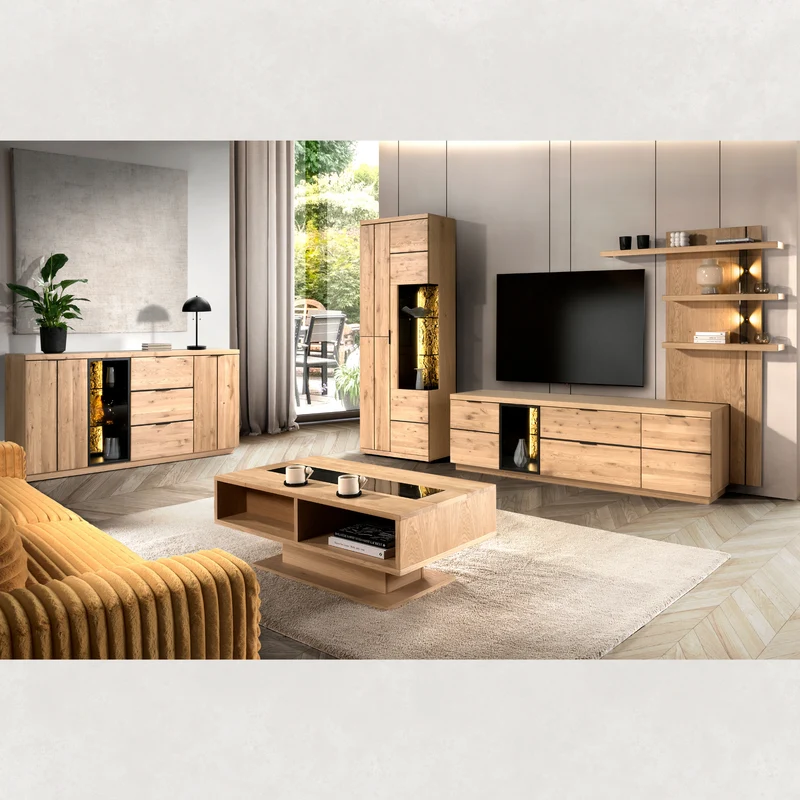 Couchtisch aus Eichenholz NAPOLI 41 | LoftStory