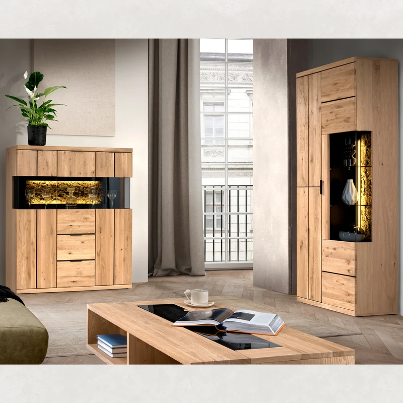 Couchtisch aus Eichenholz NAPOLI 41 | LoftStory