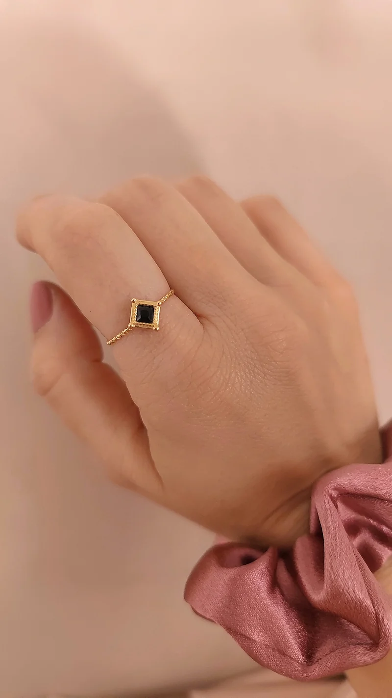 Black Vintage Ring