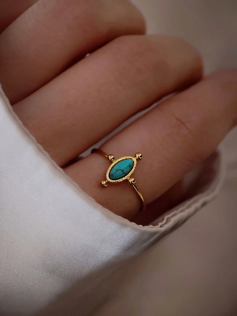 Türkiser Vintage Ring