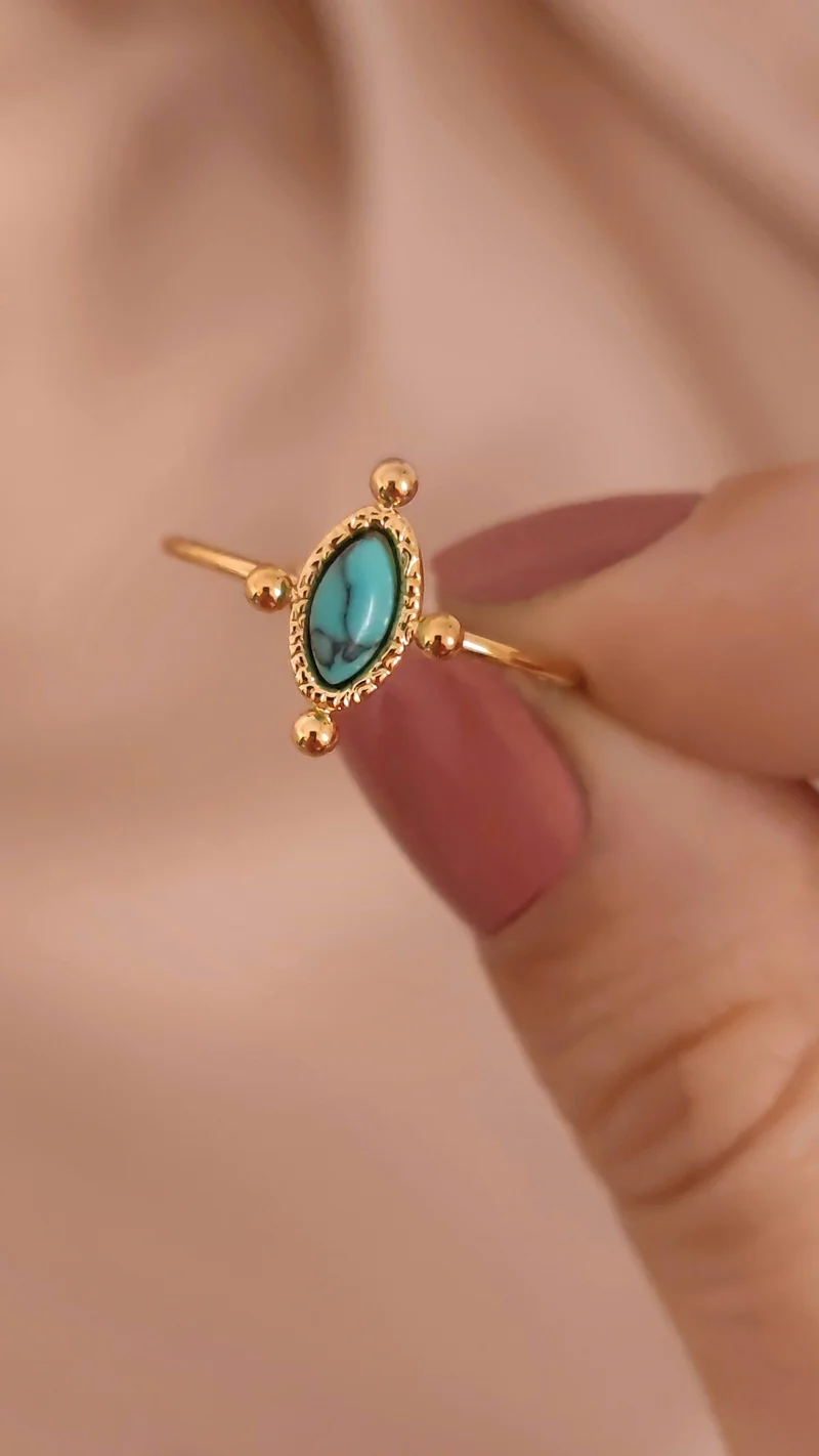 Türkiser Vintage Ring