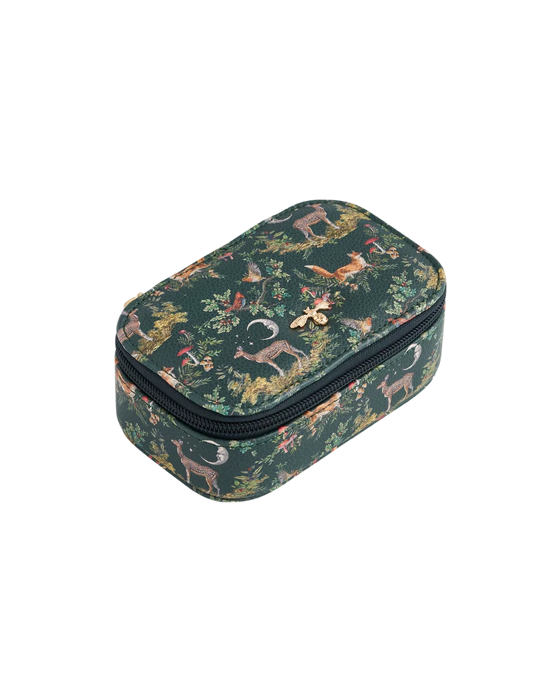 Green Into the Woods Jewellery Box Small