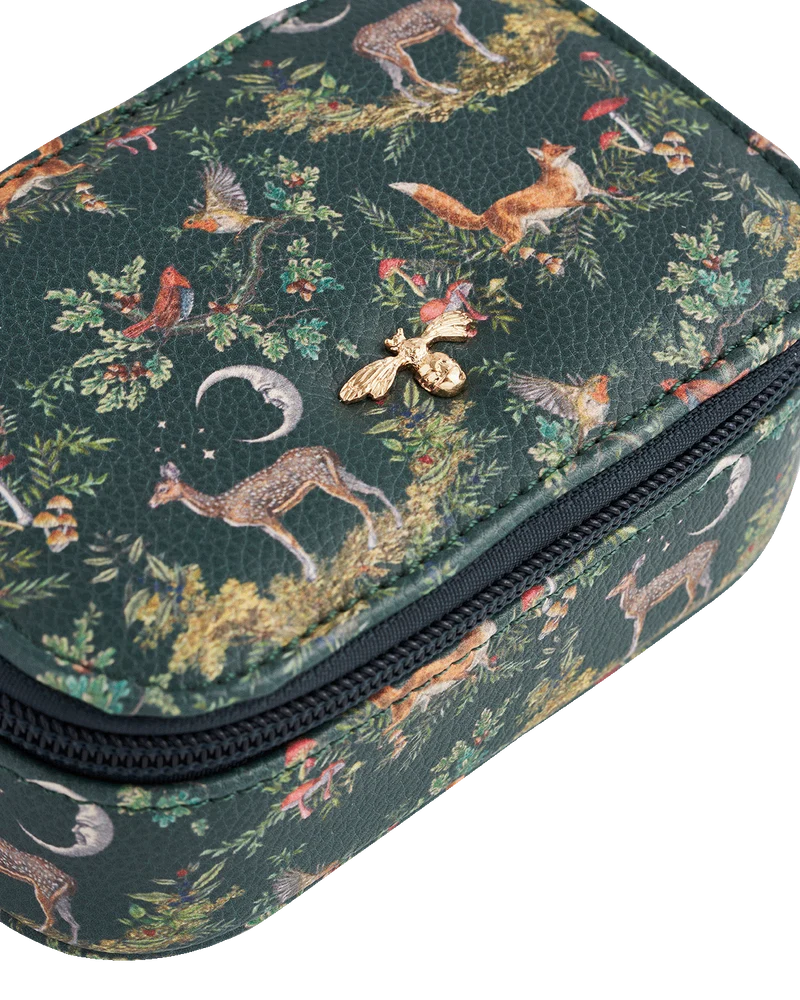 Green Into the Woods Jewellery Box Small
