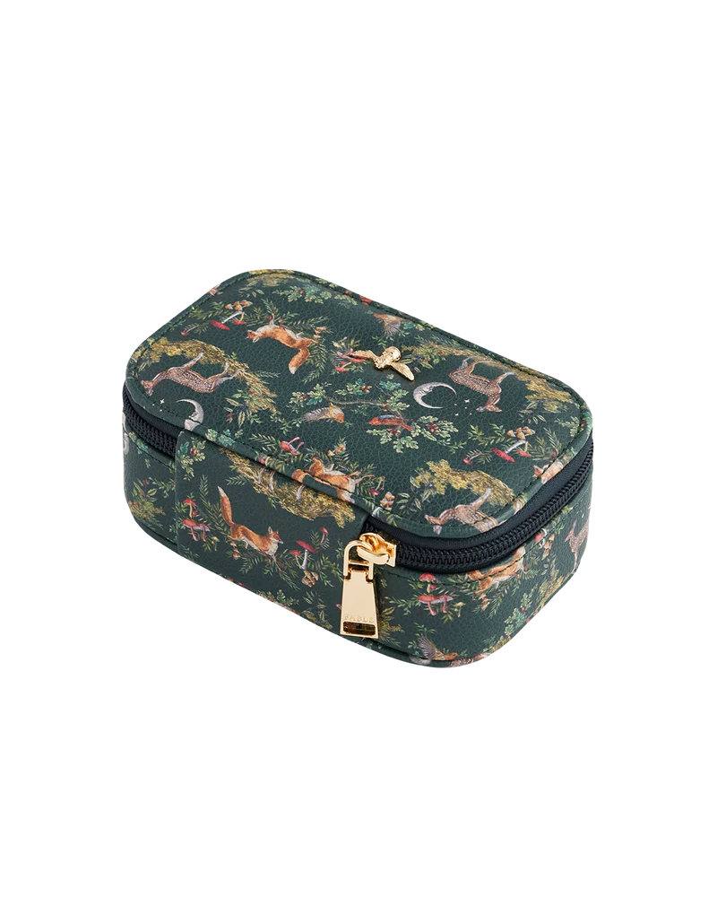 Green Into the Woods Jewellery Box Small