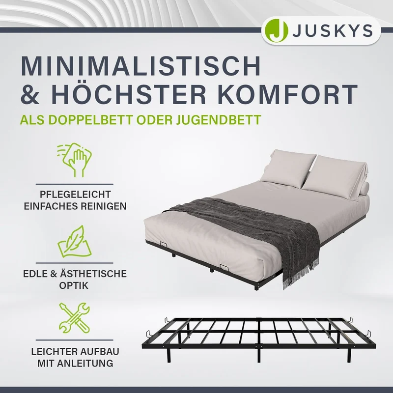 Metall Schwebebett Palamos