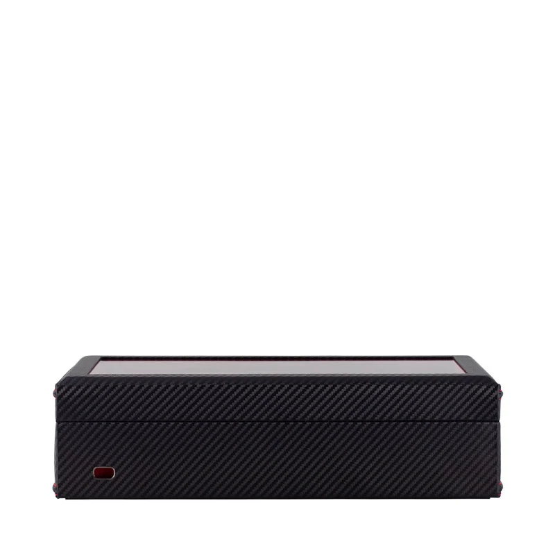 CARBON Uhrenbox für 10 Uhren (auch XXL Uhren)