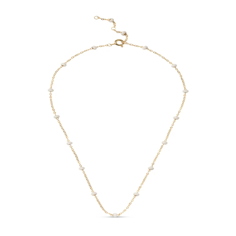 ENAMEL Copenhagen Lola Bold Gold Plated Recycled 925 Sterling Silver Necklace N137G-DY