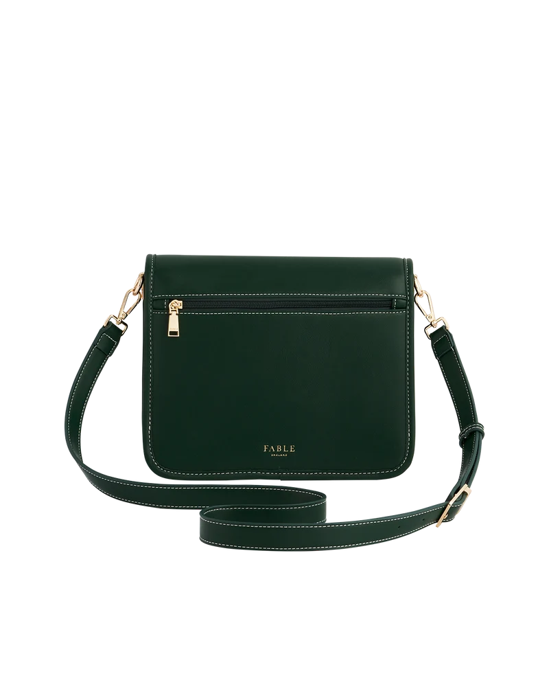 Into the Woods Green Satchel