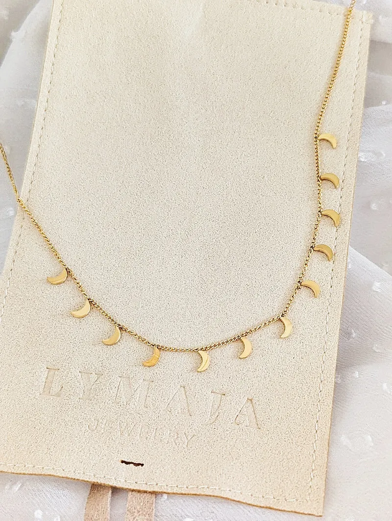 Moon Choker Halskette
