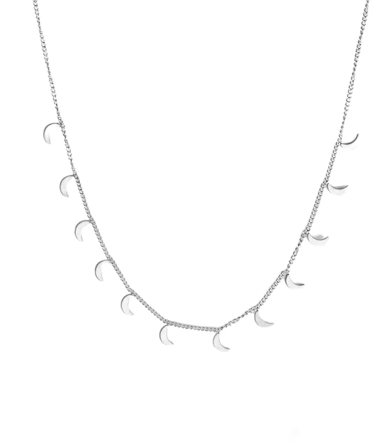 Moon Choker Halskette
