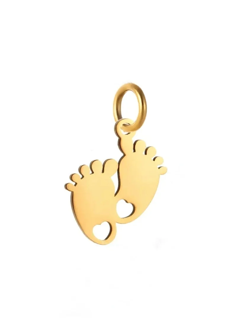 Babyfuss Charm mit Herz