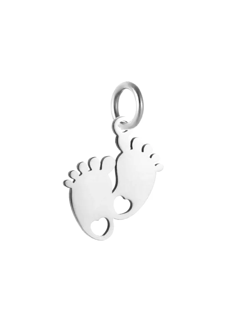 Babyfuss Charm mit Herz