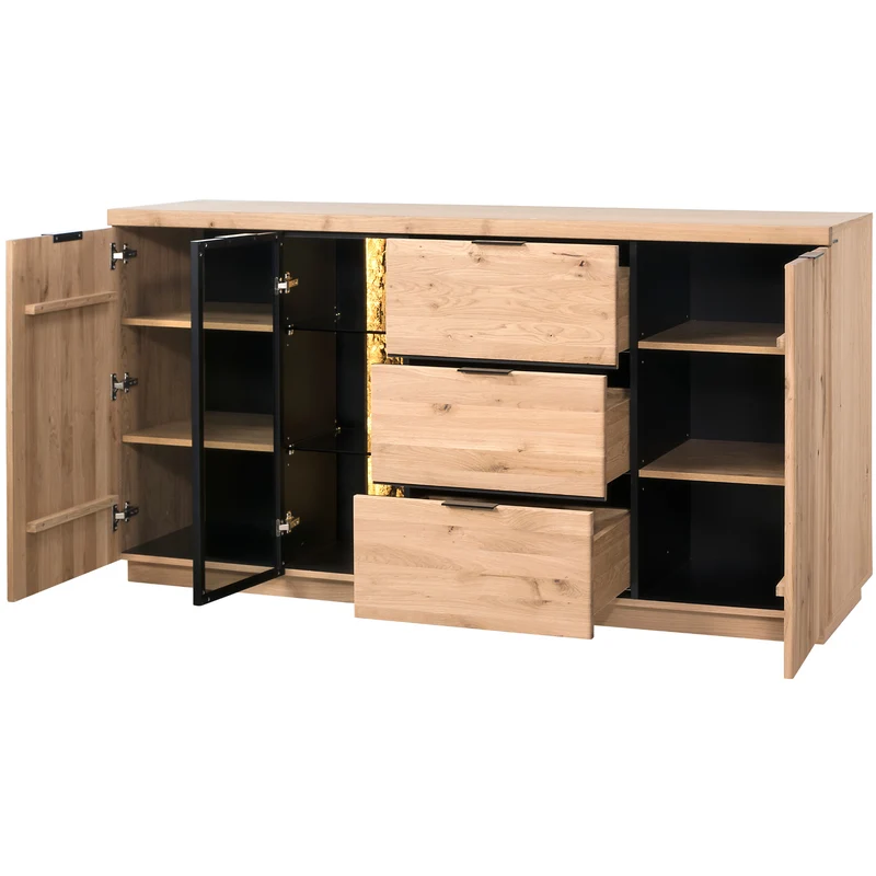 Sideboard aus Eichenholz NAPOLI 20 | LoftStory
