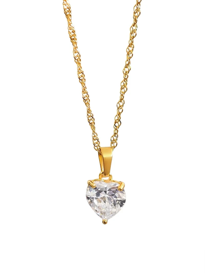 Diamond Heart Halskette