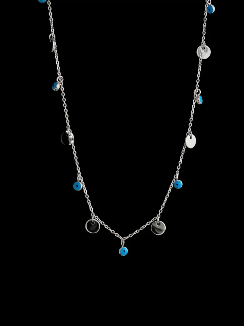 Evil Eye Choker Halskette