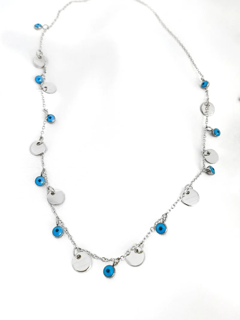 Evil Eye Choker Halskette