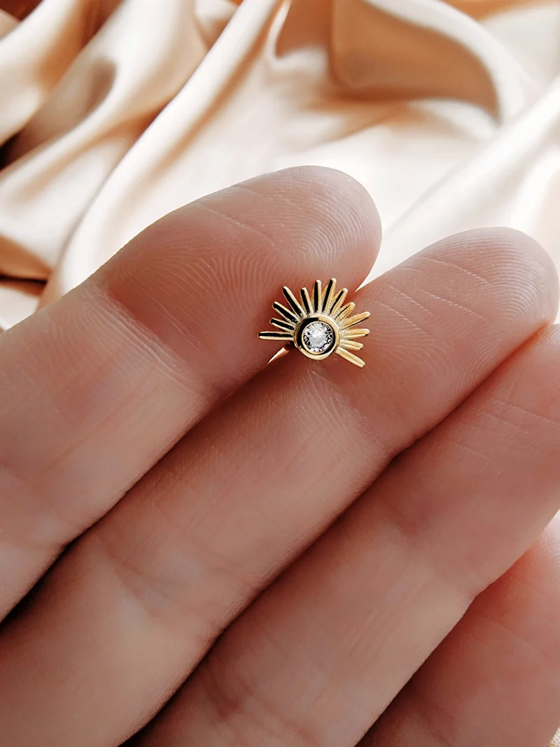 Sunset Piercing Ohrstecker