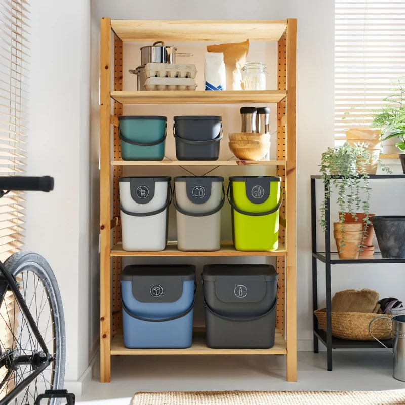 ALBULA Recycling Müllsystem 25L - Anthrazit