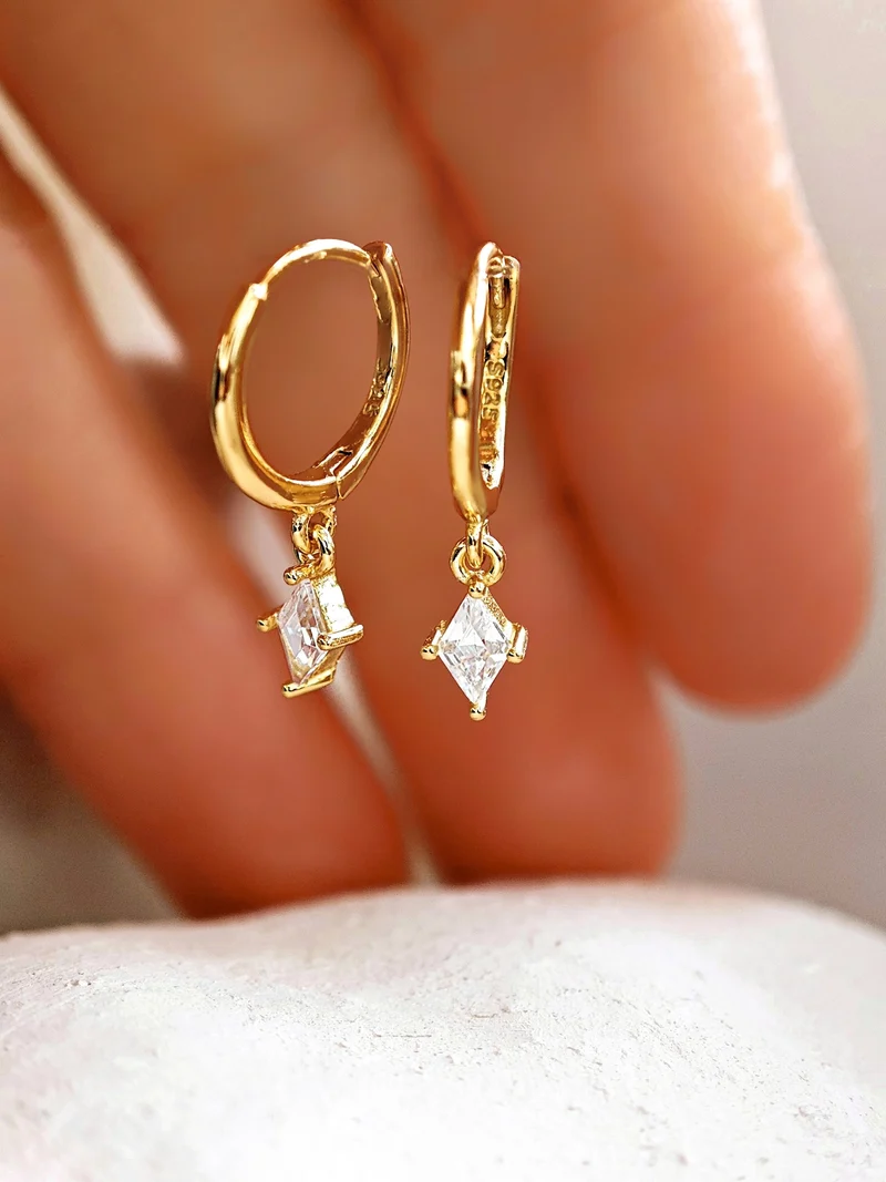 Crystalized Ohrring Hoop