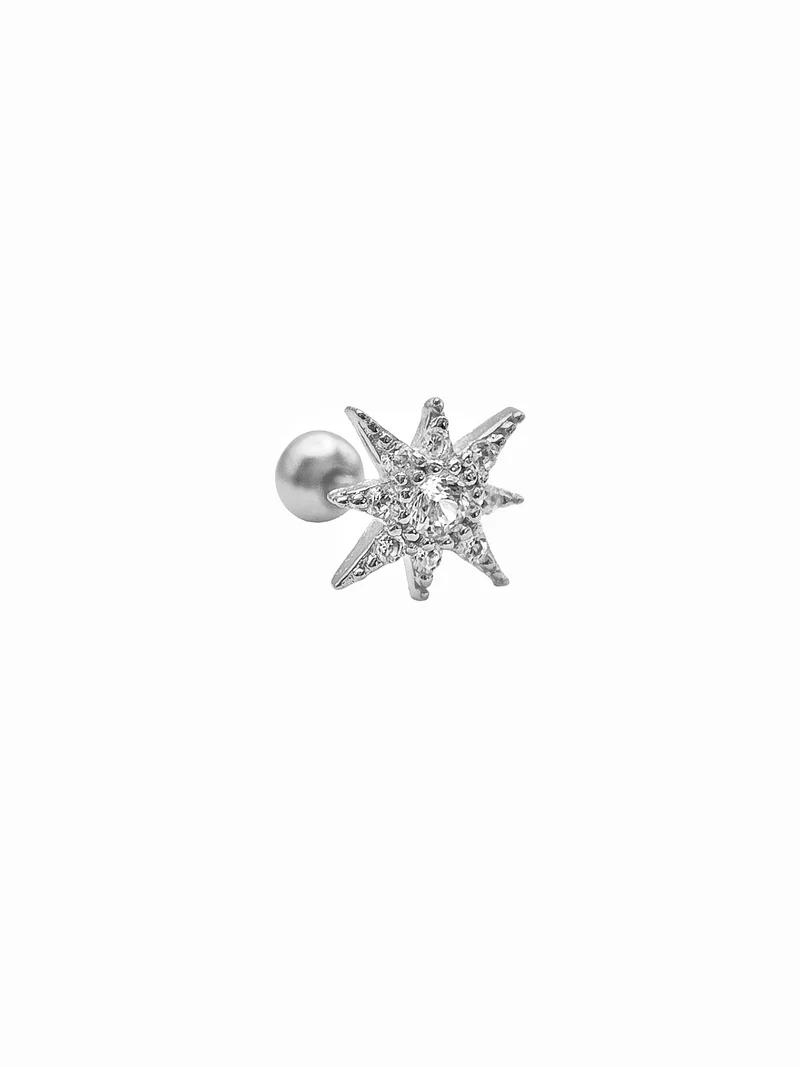 Stern Piercing Ohrstecker