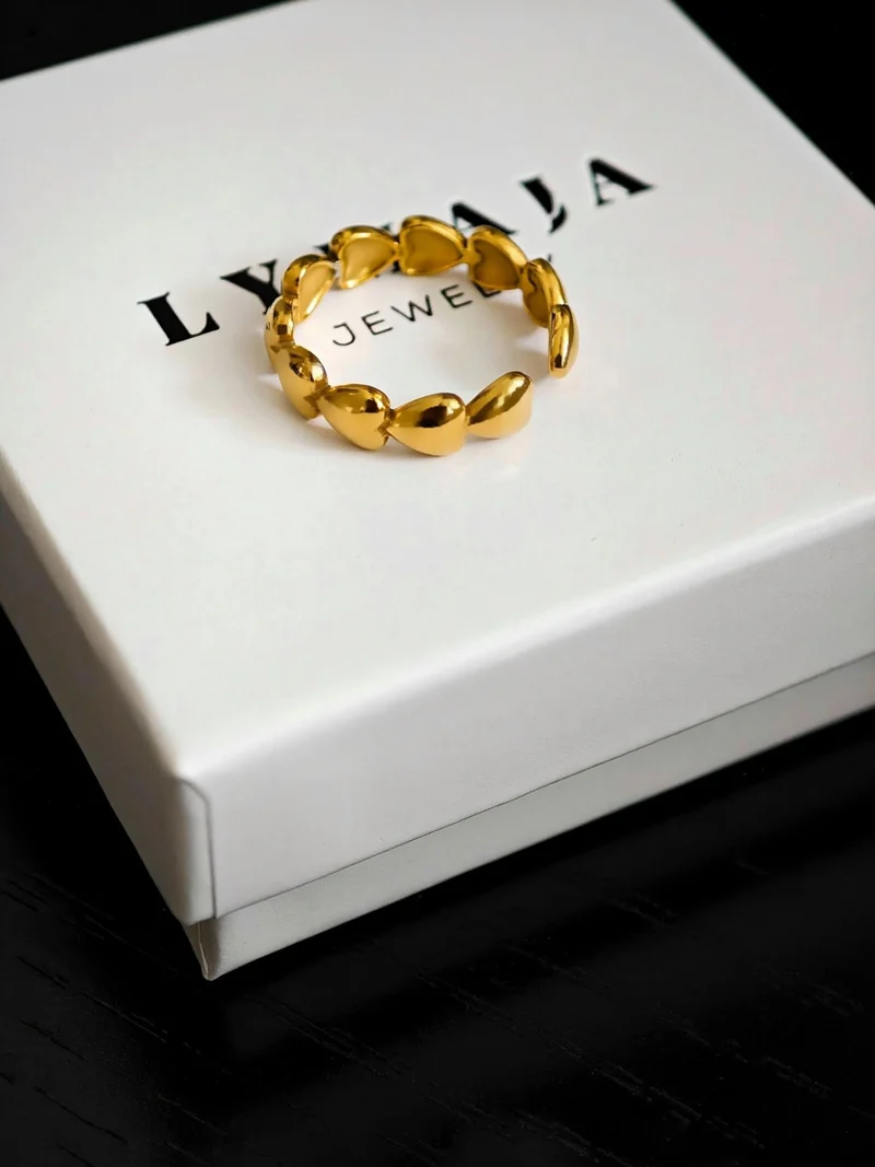 Multi Heart Ring