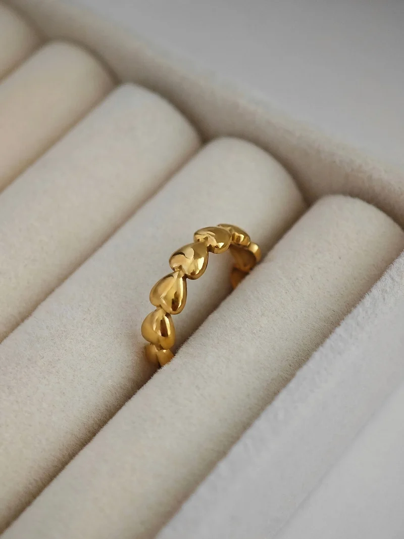 Multi Heart Ring