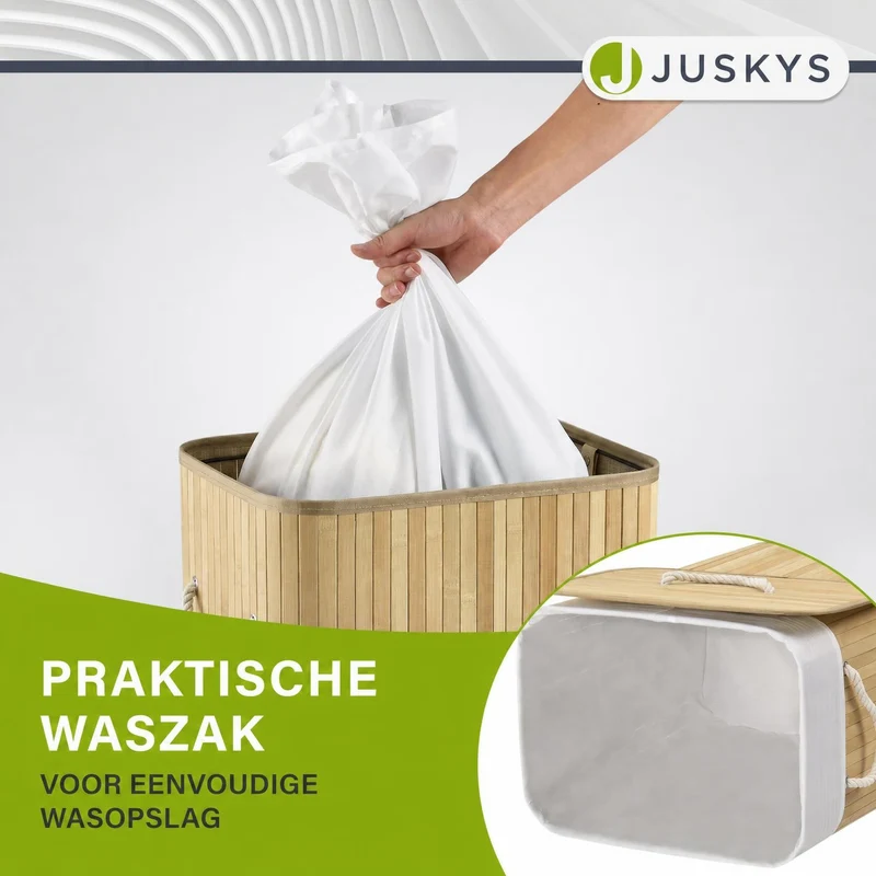 Bambus Wäschekorb Curly
