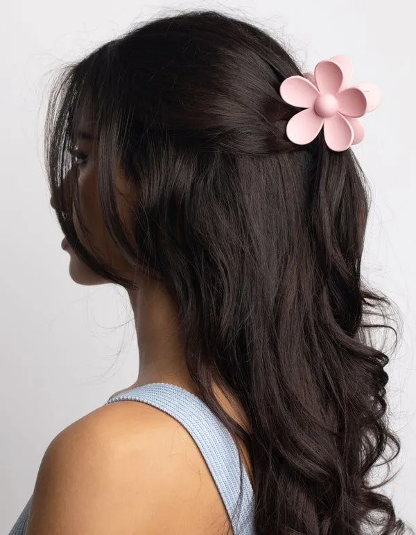 Haarspange – SOHO Bloom – pink – 7,5 cm