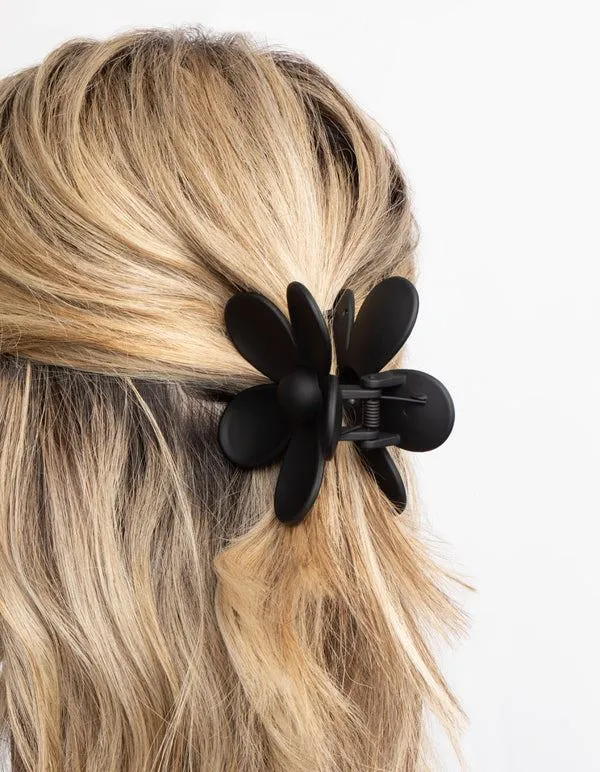 Haarspange SOHO Bloom – Weiß, aus Kunststoff