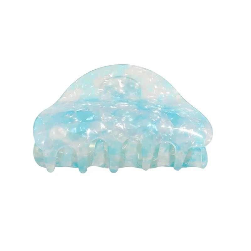 Haarspange mit Marmormuster – Kristallblau – SOHO Cleo