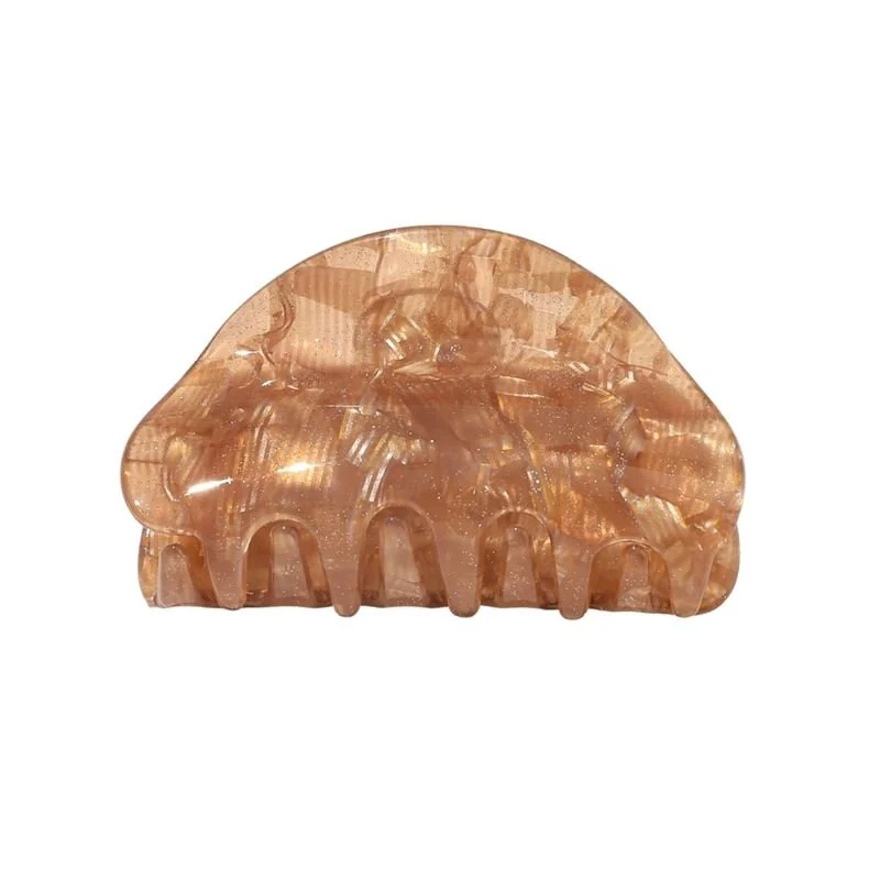 SOHO Haarspange Cleo – Braun Marmor-Optik