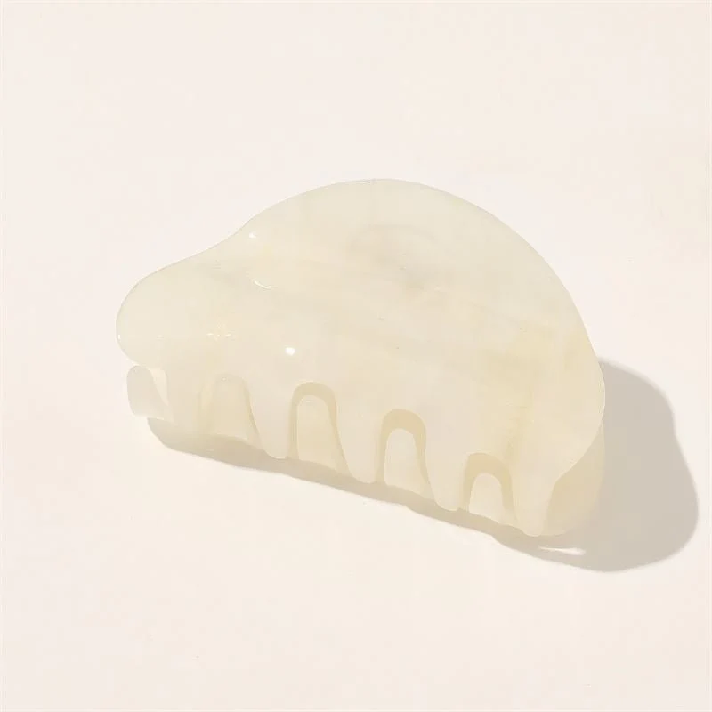 Haarspange SOHO Cleo – Weißer Marmor